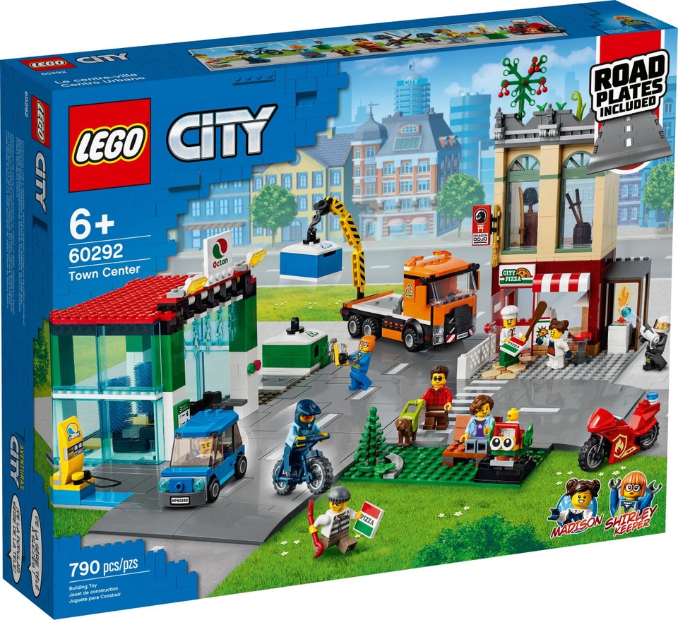 Lego City, Town Centre UÅBNET - dba.dk - Køb og Salg af og Brugt