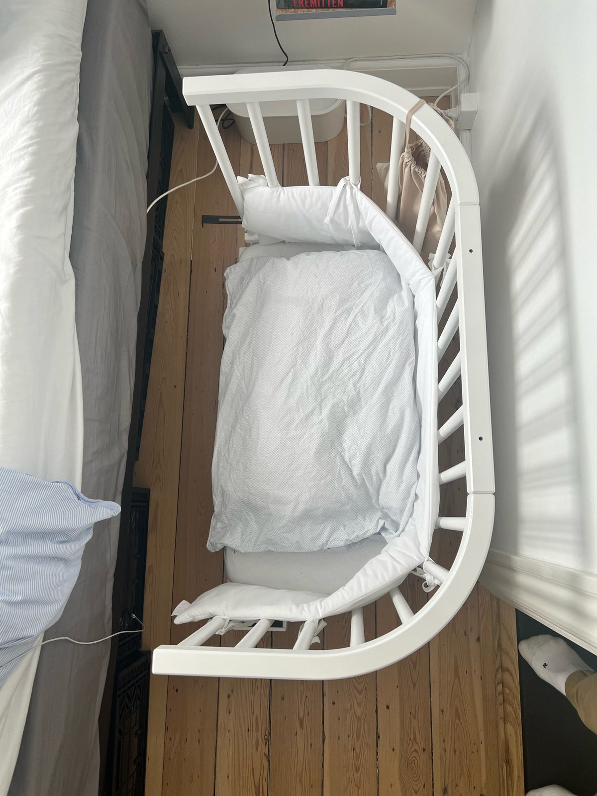Babyseng, Babybay bedside crib, hvid