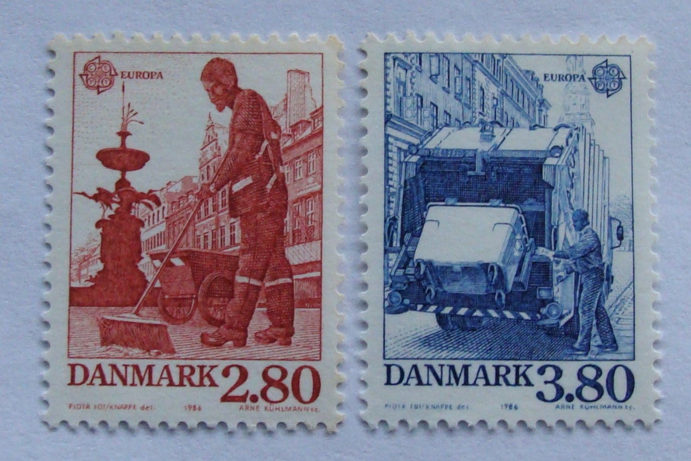 Danmark, postfrisk, Særfrimærker