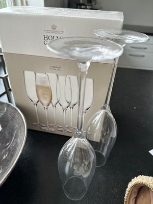 Glas, Champagneglas, Holmegaard, Holmegaard champagneglas  6 stk Cabernet (29 cl).   Jeg har p.t. se