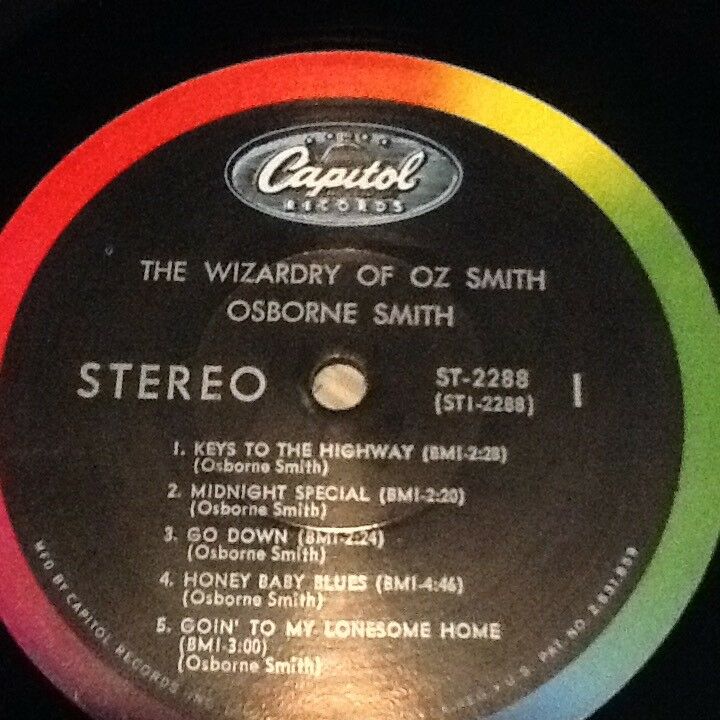 LP, Oz Smith, The Wizardry of Oz Smith