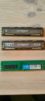 Micron ballistix, 8 GB, DDR4 SDRAM