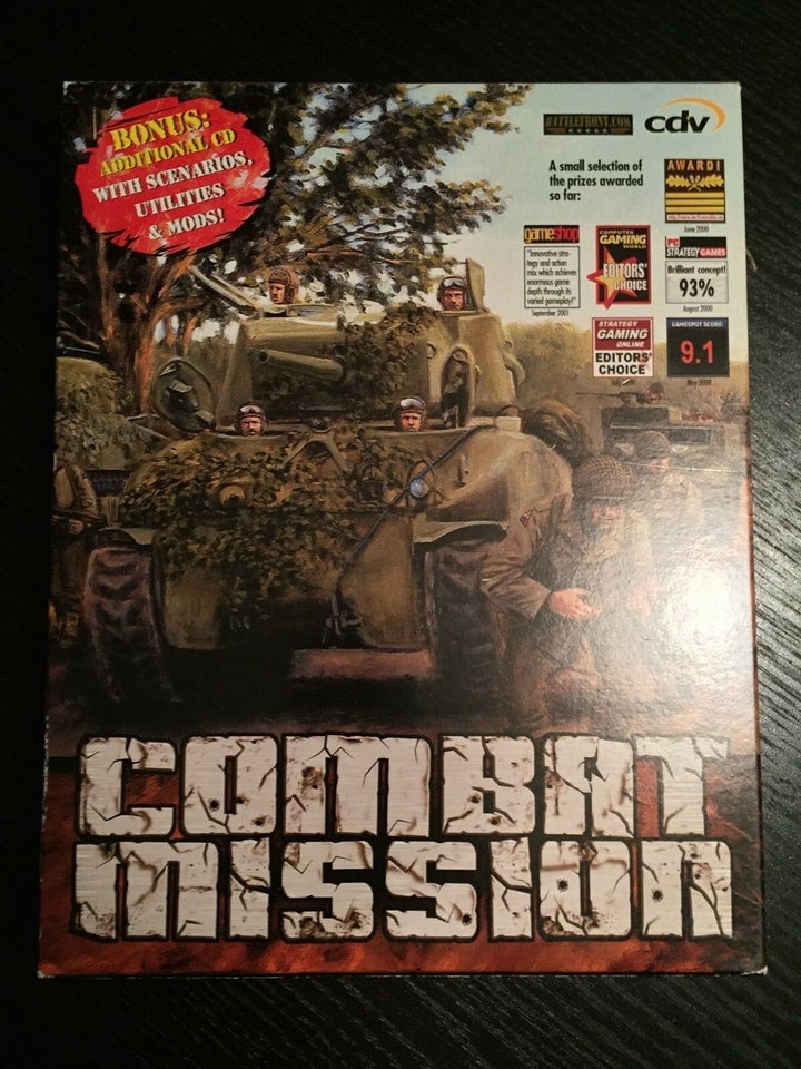 Combat Mission: Beyond Overlord, til pc, strategi