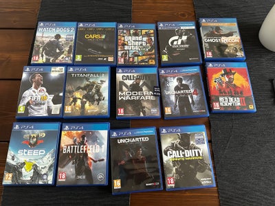 Playstation 4 - Games, PS4, Selling playstation 4 games as I am not playing anymore. Sold the playst