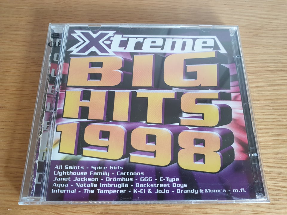 Diverse Kunstnere: X-Treme BIG HITS 1998 (Dobbelt Album),