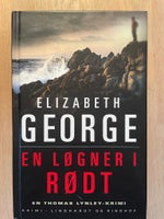 En løgner i rødt, Elizabeth George, genre: krimi og
