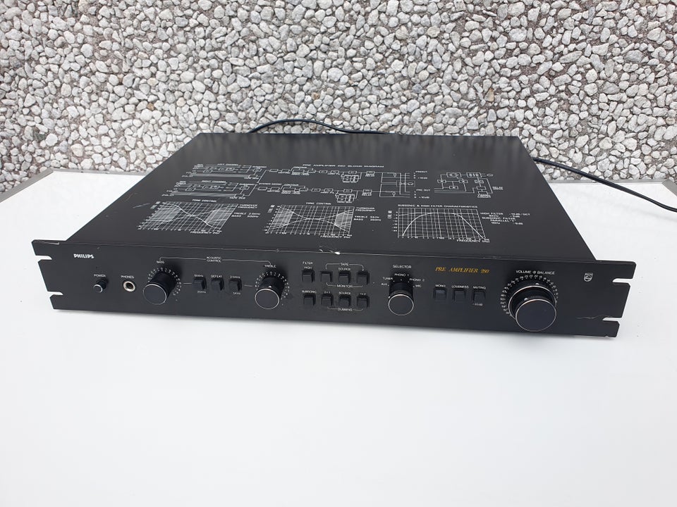 Forforstærker, Philips, Pre amplifier 280