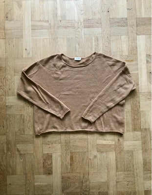 Sweater, American Vintage, str. 36, Nougat, 100% angora, God men brugt, Lækker og meget blød nougatf