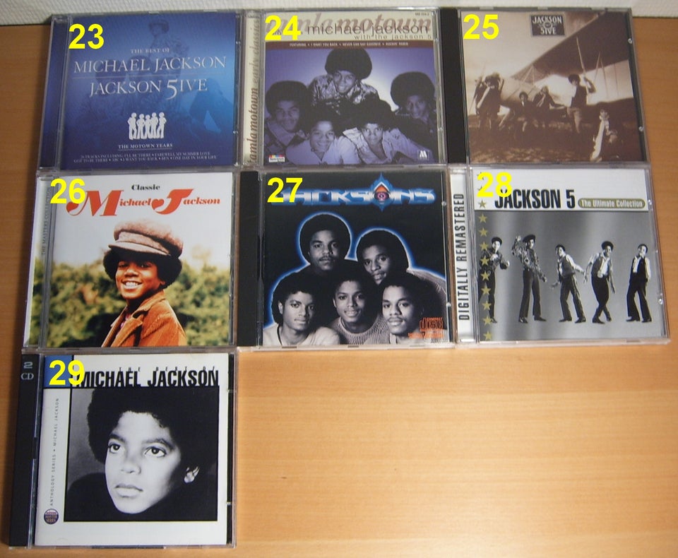 Michael Jackson: 21 Titler, pop