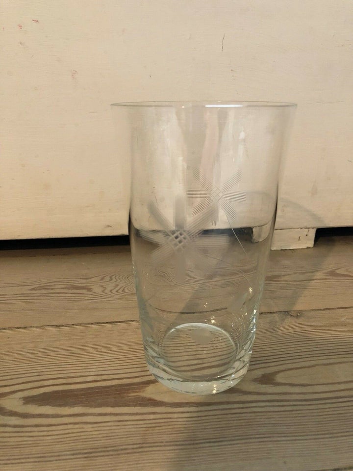 Glas, Vandglas / ølglas, Holmegaard ?