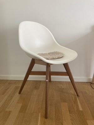 Spisebordsstol, Plastik og træ, Ikea