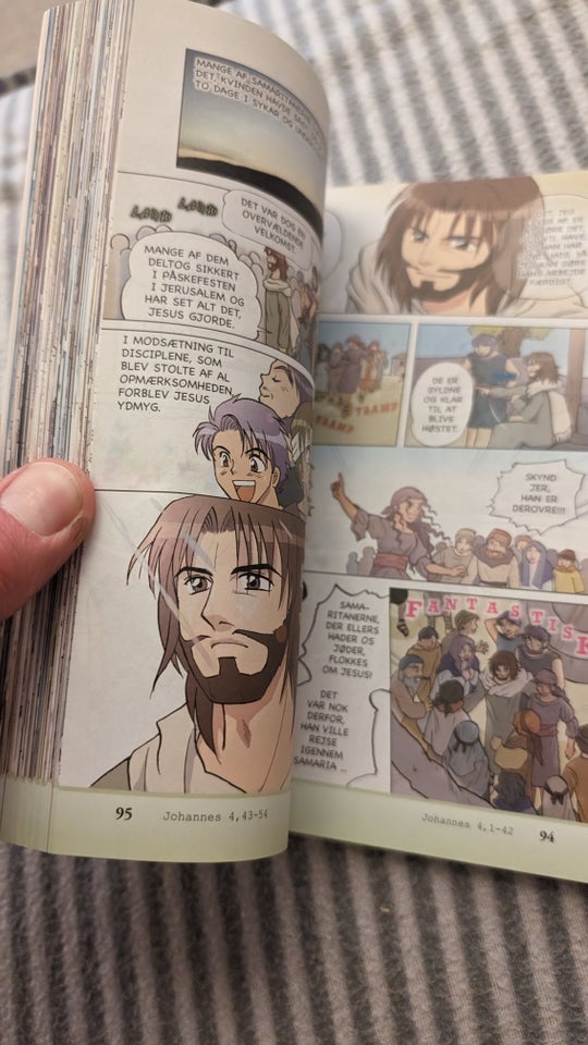 Manga Messias, Tegneserie