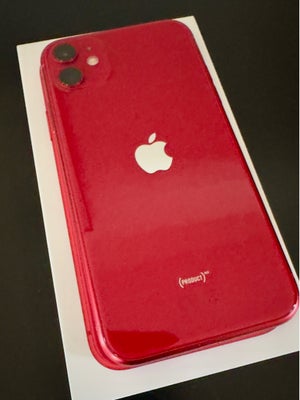 iPhone 11, 64 GB, rød, Perfekt, Meget velholdt iPhone 11 med 64 GB. Farven er rød/Red Product. Telef