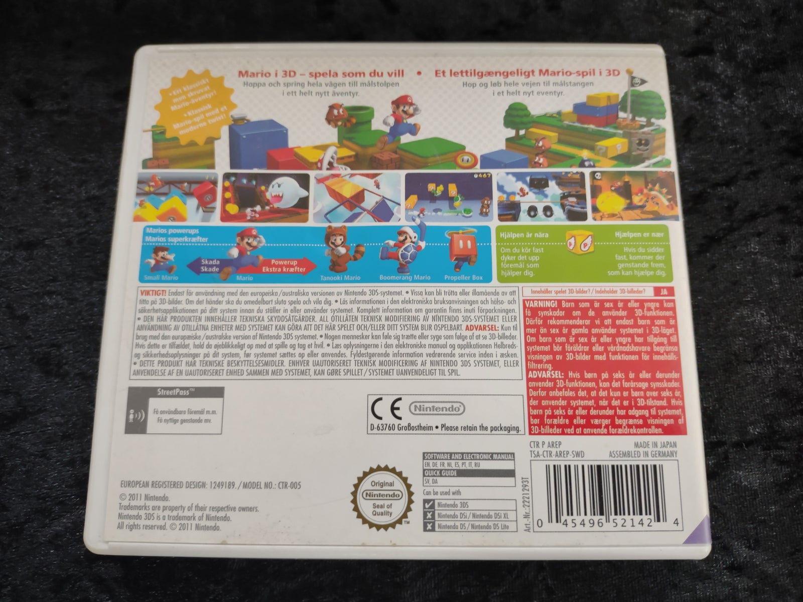 Super Mario 3D land, Nintendo 3DS