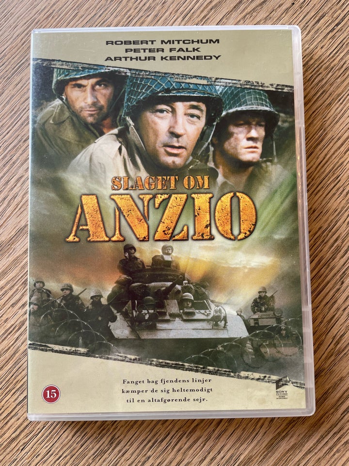 Slaget Om Anzio, DVD, drama