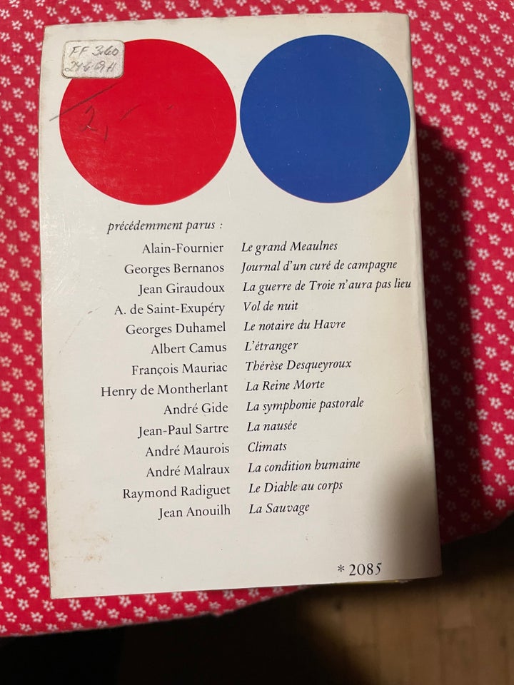 Forskellige fransk bøgerne, Clavel, Mauriac