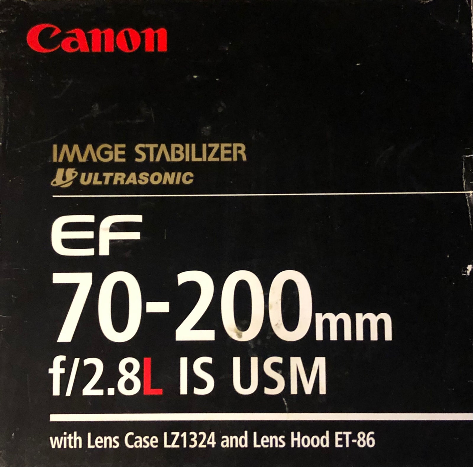70-200 mm, Canon, Canon EF70-200 mm F2.8L IS USM
