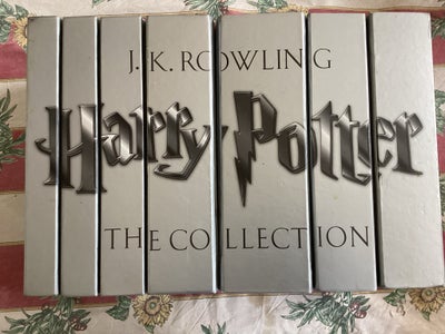 Harry Potter, J. K. Rowlings, genre: eventyr, Hele samlingen af Harry Potter. Brugte men i Ok stand