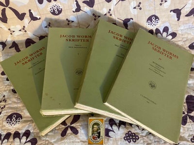 Bøger af den første systemkritiker i DK 1670 - 81, Jacob Worm, HURTIGT SVAR VIA SMS PÅ TLF. 6055 741