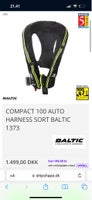 Redningsvest Baltic Compact 100 Auto Harness, Baltic,