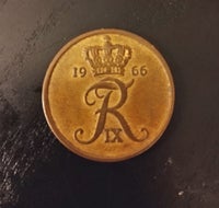 Danmark, mønter, 1966