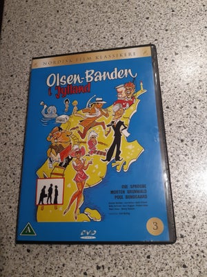 Olsen Banden i Jylland, DVD, komedie, Dansk klassiker fra 1971
Med bla Ove Sprogø 
Original dvd med 
