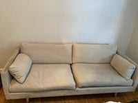 Sofa, alcantara, 3 pers.