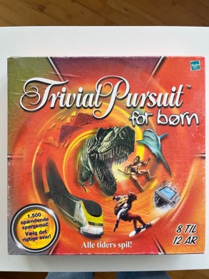 Trivial Pursuit for børn, Quiz, brætspil, Trivial pursuit 
For børn
Sælges for 50kr