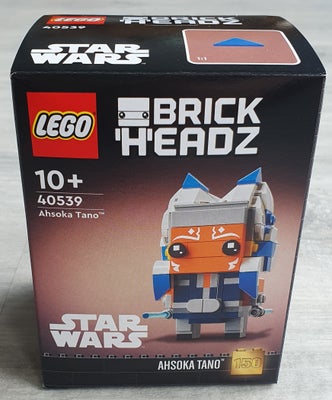 Lego Exclusives, 40539, BrickHeadz. Ny og uåbnet.

Fra Star Wars: The Clone Wars
Nr. 150: Ahsoka Tan