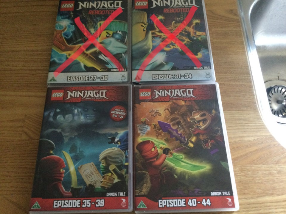 Lego Ninjago, DVD, animation