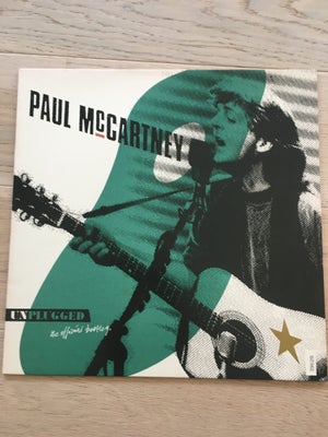 LP, Paul Mc. Cartney, Unplugged - the official bootleg , Rock, Vinyl  :  NM
Cover:  NM
Pladen er ikk