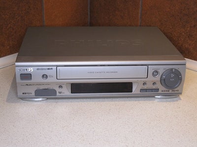 VHS videomaskine, Philips, VR 899, Perfekt, 
- ALU-farvet,
- Fin stand !
- 6 head,
- Mesecam,
- NTSC