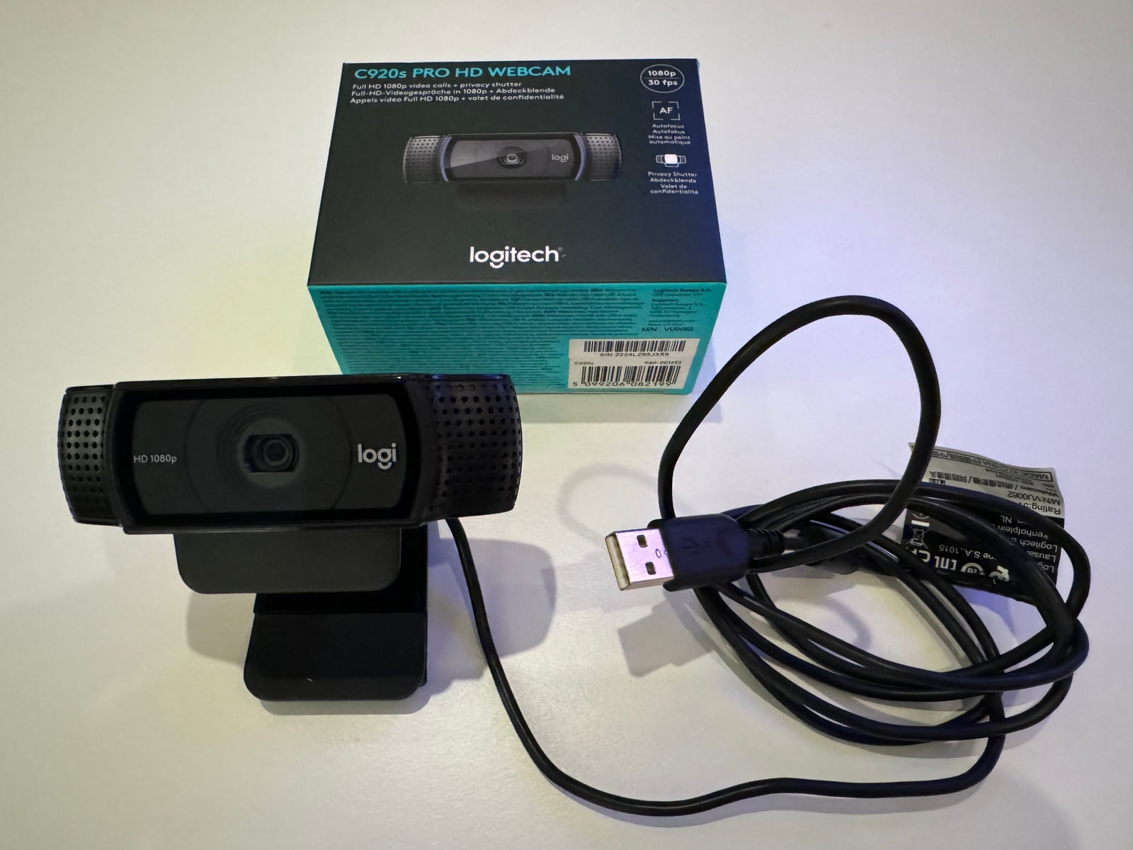 Webcam, digitalt, Logitech