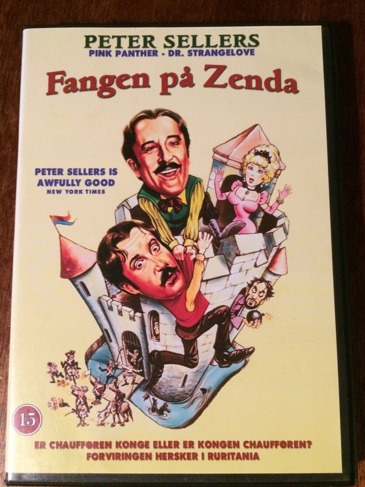 The Prisoner Of Zenda, DVD, komedie