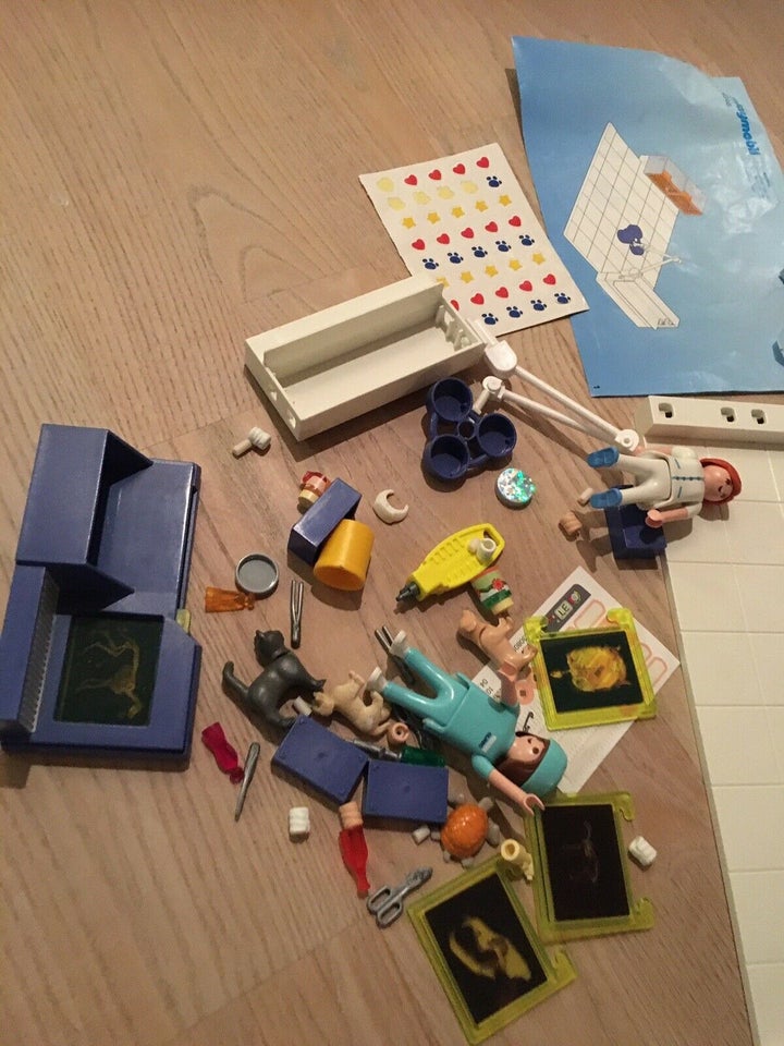 Byggesæt, Playmobil Dyrlægeklinik model – – og Salg af Nyt og Brugt
