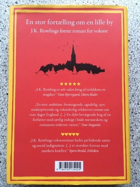 Den Tomme Plads, J. K. Rowling, genre: roman