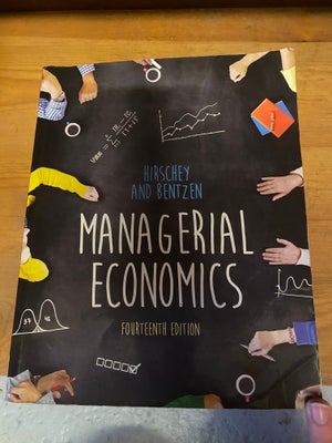 Managerial Economics, Hirschey and Bentzen, 14th udgave, Studiebog sælges. Overstregninger og små no