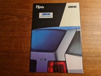 Fiat Tipo modelbrochure fra 1989.

36 sider, på...