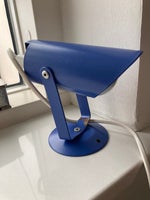 Sengelampe, Retro lampe Dansk Design Lyfa Pippi blå lampe