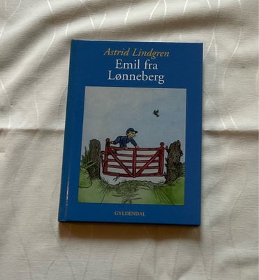 Emil fra Lønneberg, Astrid Lindgren, Hardback. Med store bogstaver og en del billeder. Som ny. Fra i