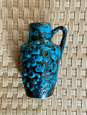 Keramik, Vase med hank, W. Germany 405-13,5, Flot vintage samler vase fra tyske W. Germany nr. 405-1