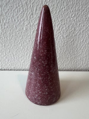Keramik, Kegle, H. 15 cm. 
