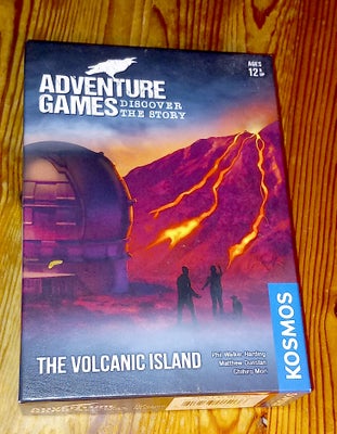 The Volcanic Island (Adventure Games), brætspil, Spillet én gang, så måske let slid på kort.