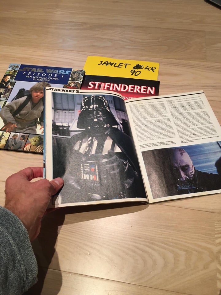 filmbøger og hæfter, star wars, mm.