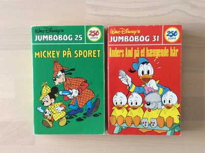 Jumbobog nr. 25 og nr. 31, Walt Disney, Jumbobog, Følgende ældre jumbobøger sælges:

Mickey på spore