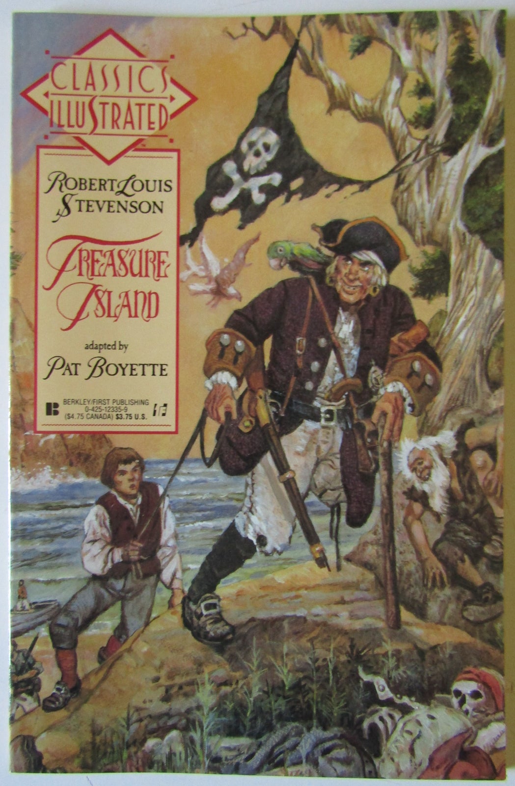 Classics Illustrated 17: Treasure Island, Robert Louis
