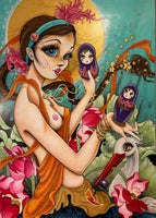 Akrylmaleri, Coco Electra, motiv: Fantasy