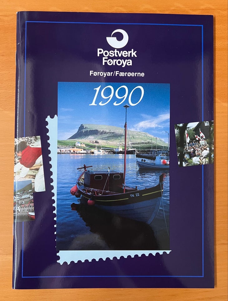 Færøerne, postfrisk, Årsmappe 1990