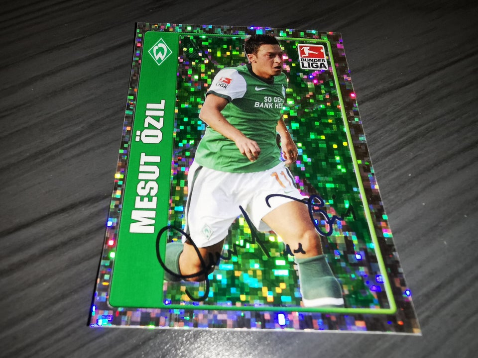 Samlekort, Mesut Özil 2009 werder Bremen Sticker