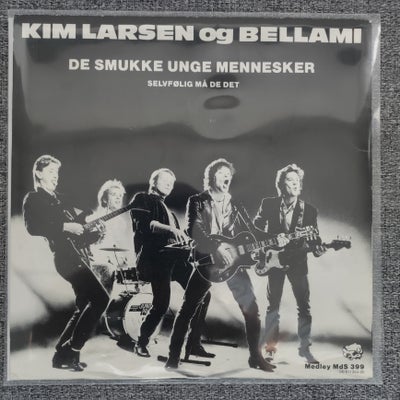 Single, Kim Larsen & Bellami, Selvfølgelig må de det, Pop, Flot single i VG+/VG+
Sender gerne.